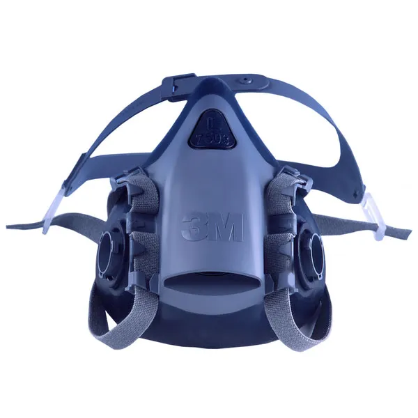 3M 7502 Silicone Half Mask — Blue